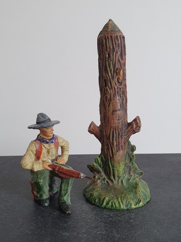 Elastolin lineol cowboy gewehr - cowboy,