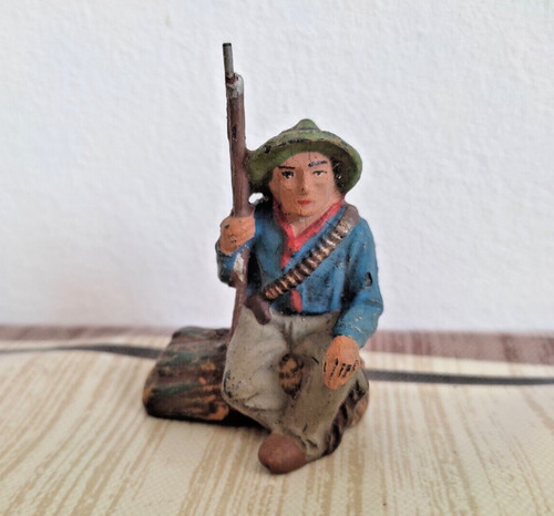 Wildwest lineol massefigur - lineol,