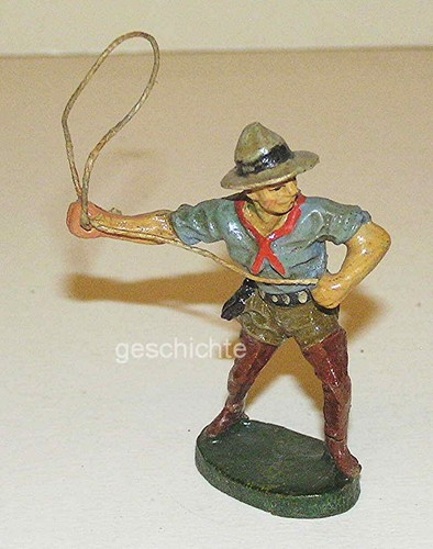 Wildwest mann blaues hemd - wildwest-mann,,