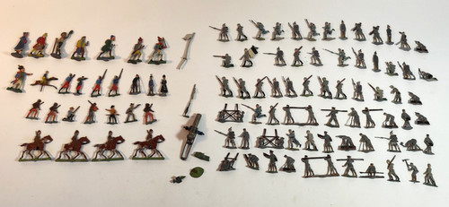 Lot flachzinnfiguren 106 stk - 106,