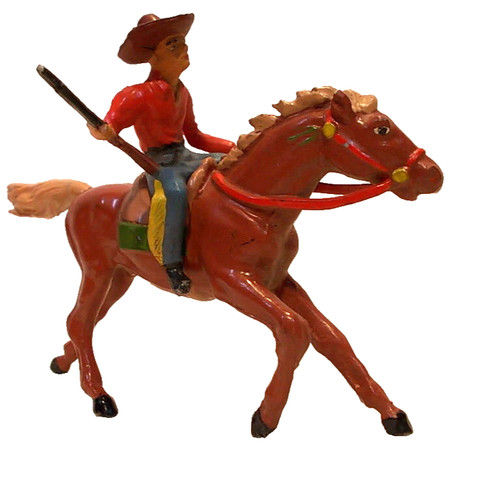 Cowboy mit pferd reiter - cowboy,