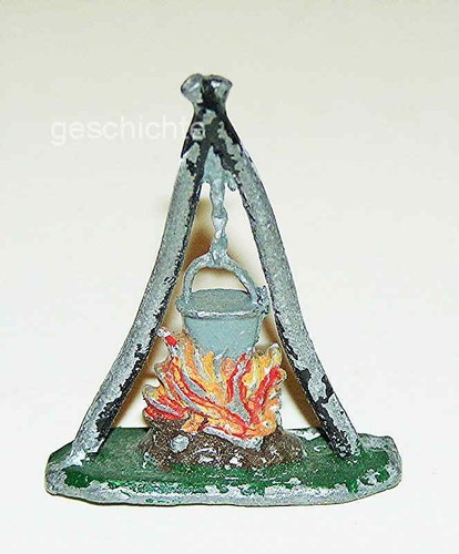 Wildwest kleines lagerfeuer - wildwest,,