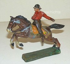 Wildwest-Mann, reitet mit