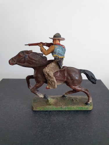 Elastolin lineol cowboy - elastolin,