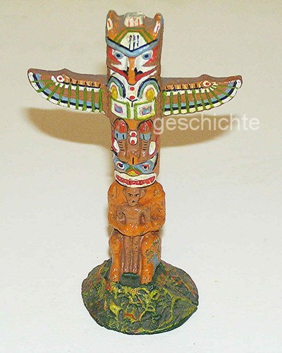 Wildwest großer totem pfahl - wildwest,,