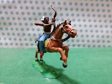 Indianer Apache Zu Pferd Nativ