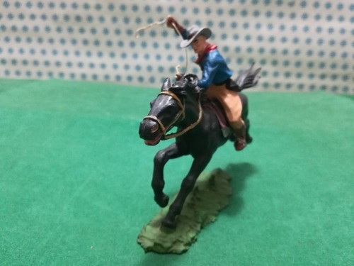 Cowboy pferd mit - lasso, old